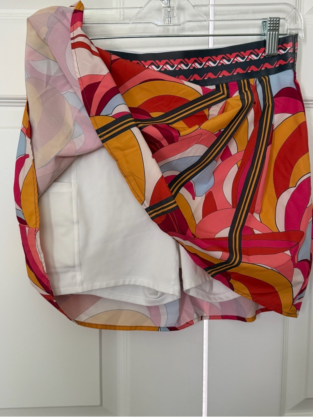 JOHNNY WAS ACTIVE BEE RACHEL MAY PLEATED SKIRT SKORT TENNIS WORKOUT Medium - Picture 8 of 9